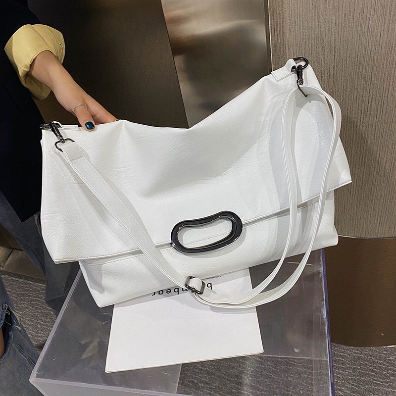 Grand sac à main Vintage pour femmes, fourre-tout en cuir PU de bonne , sacoche à épaule de styliste,