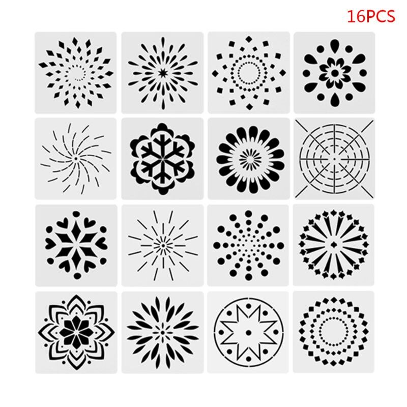 40pcs/set Mandala Dotting Tools for DIY Painting Rock Pottery Stencil Template X7YD