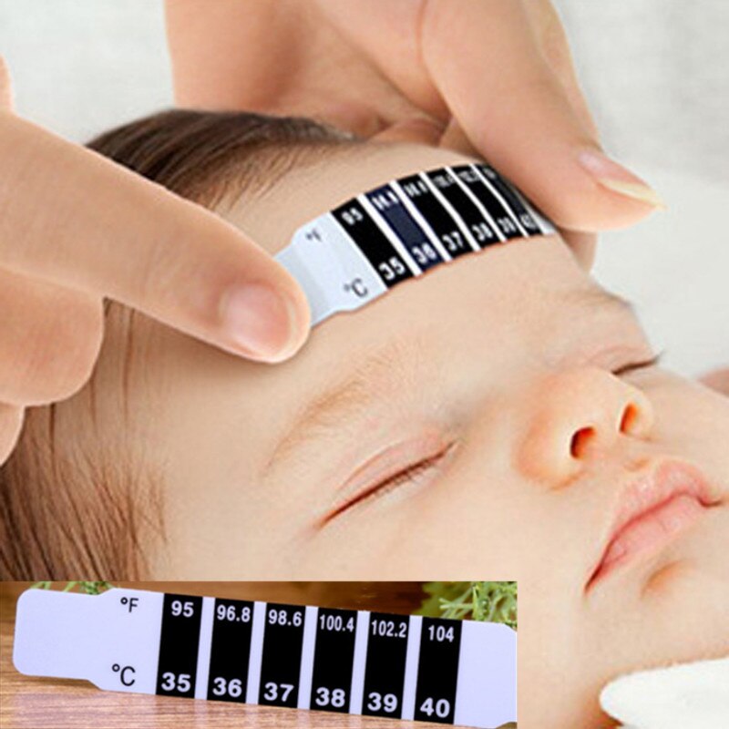 1Pc Digital LCD Heating Thermometer Tools kids Baby Child Body temperature Measurement: Default Title