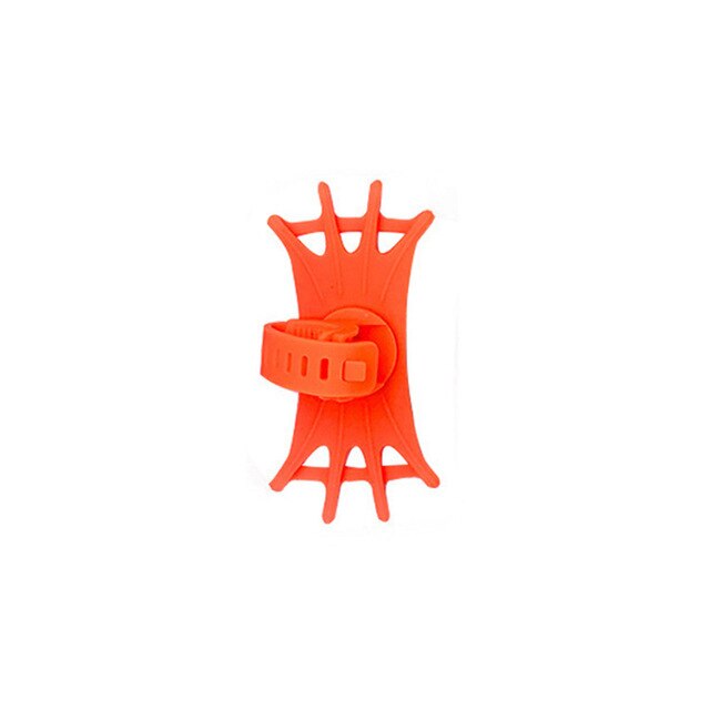 Baby Stroller Accessories Mobile Phone Holder Rack Universal 360 Rotatable Baby Pram Cart Phone Holder for iPhone Gps Device: Orange