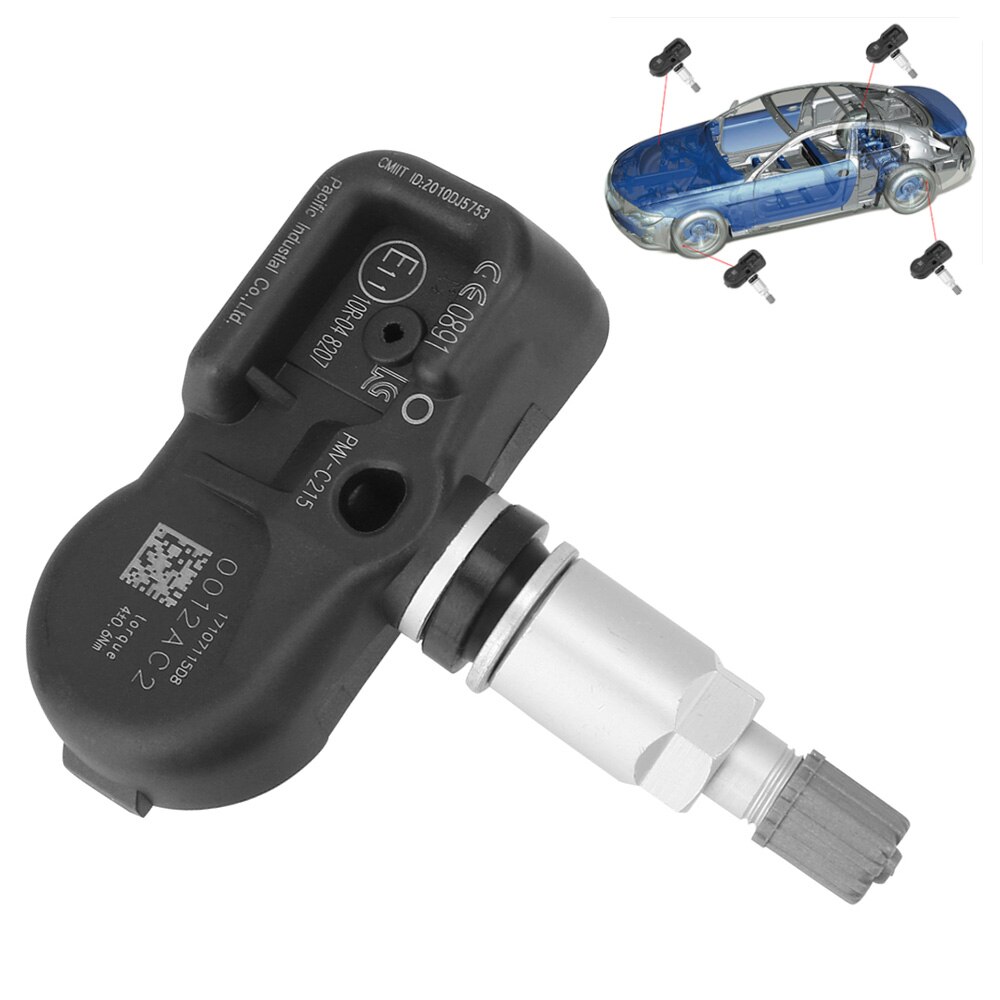 1/4 Stuks Sensor Tpms Sensor Auto Bandenspanning Monitor PMV-C215 Voor Toyota Land Cruiser Prado C-HR Camry 42607-48020