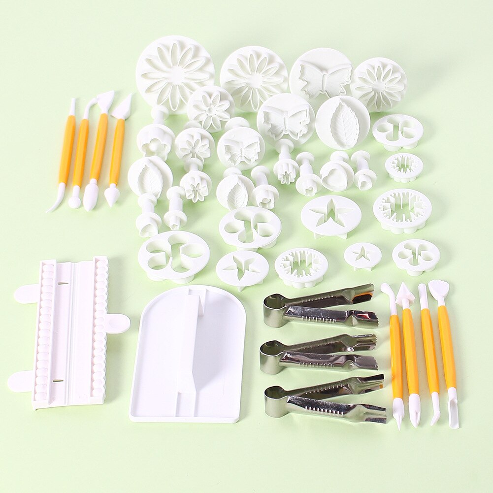 Bakken Gebak Gereedschap Set Fondant Cake Decorating Gereedschap Cookie Cutter Mold Bakken Gebak Deegrol Bakvormen Set