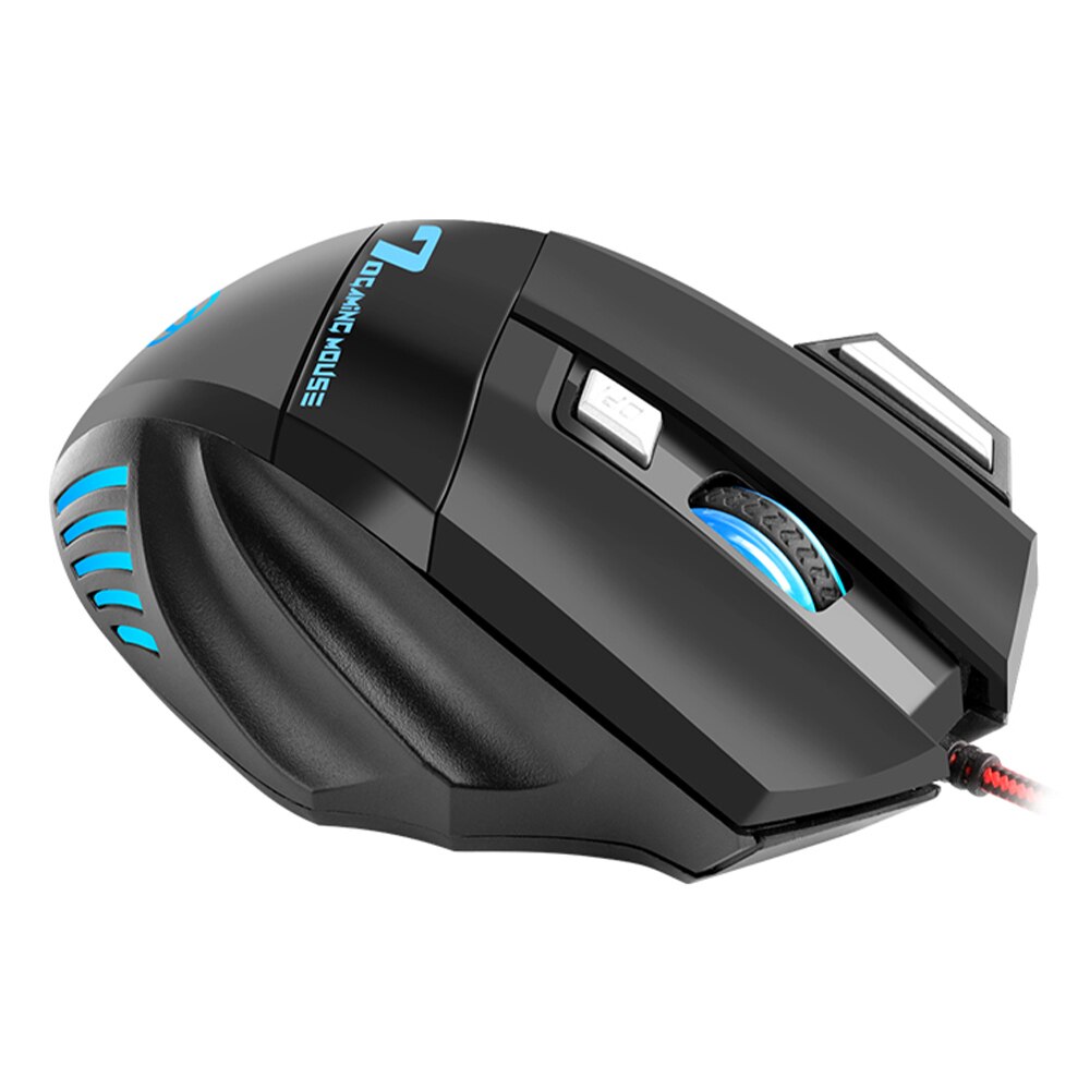 BAJEAL G5 Wired Mouse 7D RGB Luminous Gaming Mouse 7 Buttons 3200 DPI USB Mechanical Mice for Windows 2000 XP Win 7 8 10