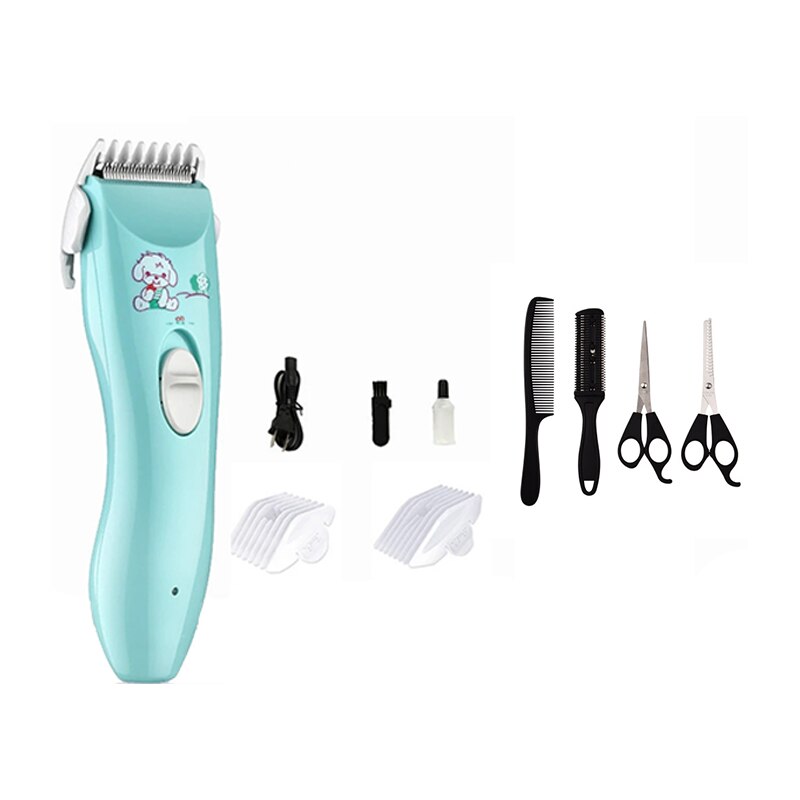 Pasgeboren Baby Tondeuse Kinderen Tondeuse Elektrische Stille Trimmer Kids Stille Snijmachine Baby Vrouwen Pet Haar Scheerapparaat: 02