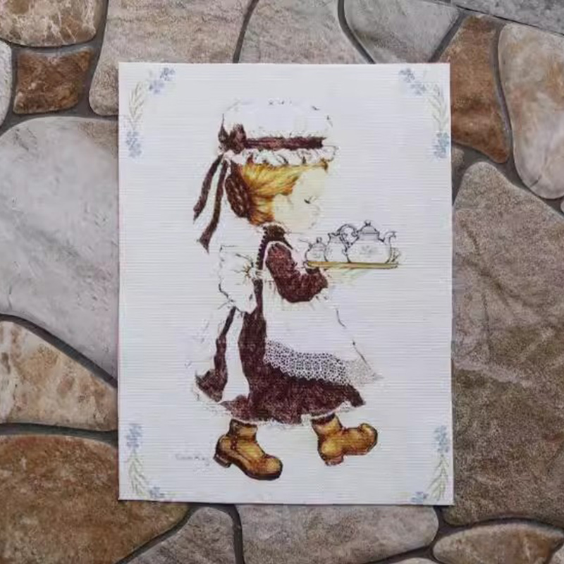 Tela de algodón teñida a mano para niña pequeña, tejido de posicionamiento acolchado para bolso de costura, monedero, 15x20cm: Sakura rosa