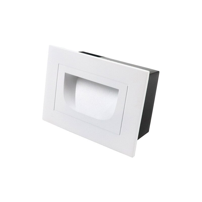Trapverlichting Inbouwspot Indirect 230V - Wit of grijs