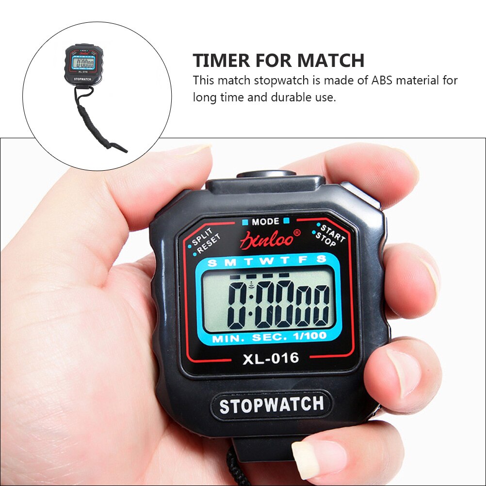 Cronómetro de entrenamiento multifunción, cronómetro para correr, reloj Digital, árbitro, 1 ud.