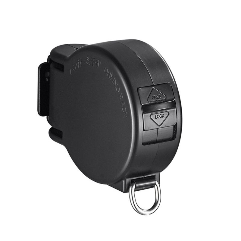 Indoor Outdoor Invisible Clothesline Retractable Clothes Rope with Hanger Hole AXYC: Black 2
