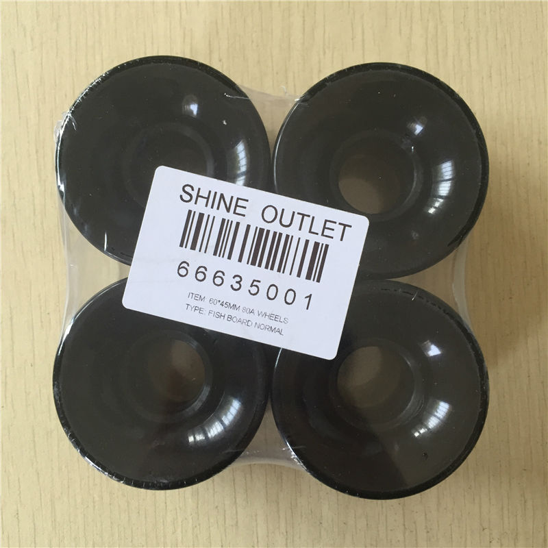 Flashy Penny Board 22 inch Skateboard Cruiser For Kids Mini Skate Board Outdoor Sports Retro Flashing 4 wheels Skates: 60x45mm black