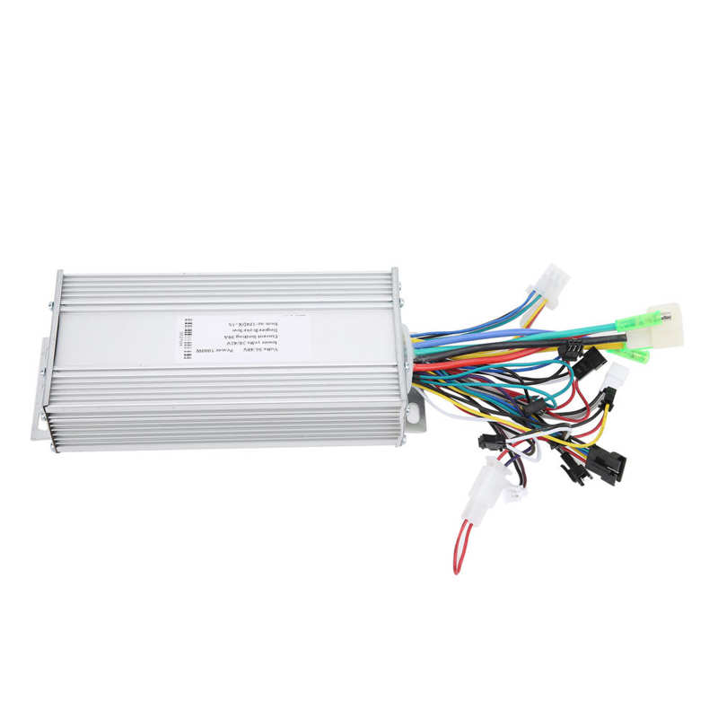 Electric Scooter Controller 36V/48V 350W/450W/500W/1000W/1500W 124DX Brushless Motor Control Box Lithium Battery Controller Set