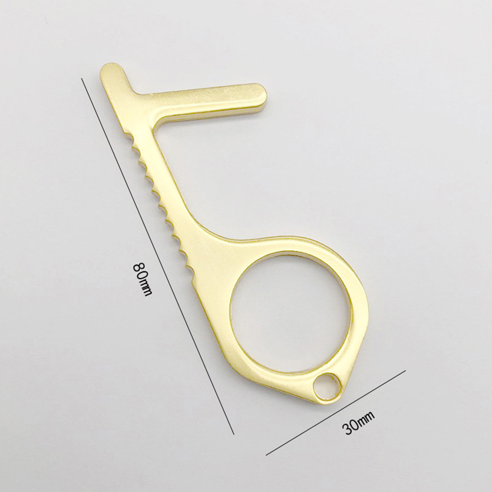 Safety Door Opener No Touch key Portable Anti-germ Elevator Button Drawer Door Handle Assistant safe Contactless Tool Assistant