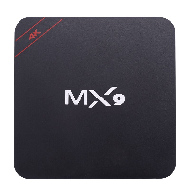 Tv Box MX9 4K Quad Core 1Gb 8Gb Android 4.4 Tv Box 2.0 Hd Hdmi Sd slot 2.4Ghz Wifi Set Top Box Media Player Eu Plug