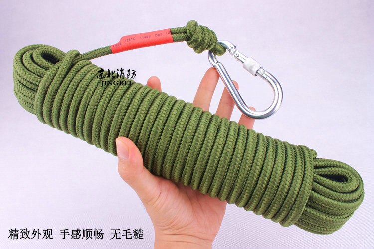 Paracord Durchmesser 8mm Grenze spannung 400 KG Enthält Stahldraht Seil Feuerseil Feuerleiter Mehreren längen provexyz