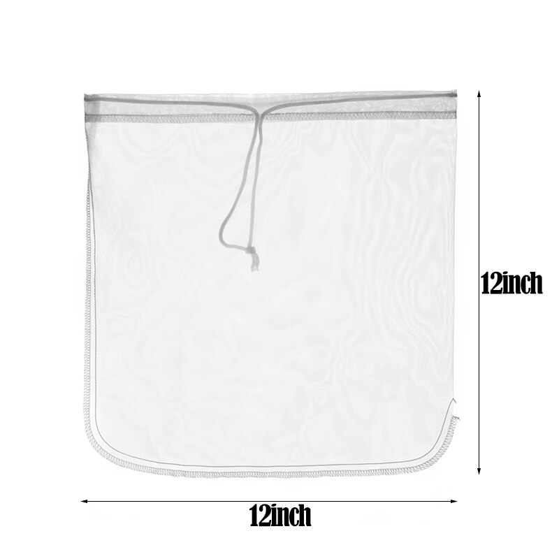 2 or 1 st 100%  nylon nät sil durkslag nätsil nöt mjölk filterpåsar kall fruktjuice kaffe te återanvändbara köksgrejer