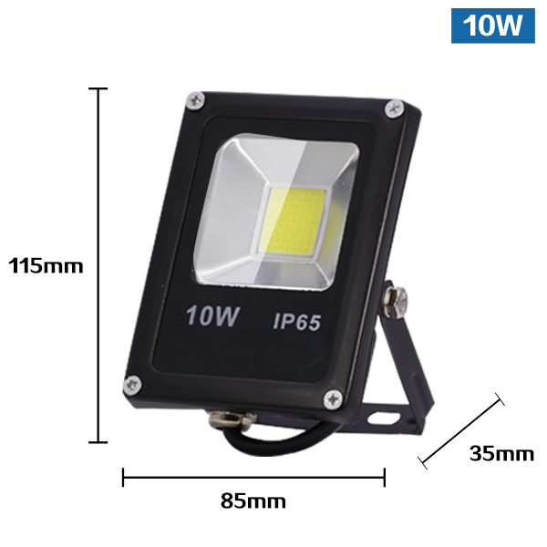 Led valonheitin 10w 30w 50w led ulkovalo ulkotilojen vesitiivis 65 220v led heijastin lmap liiketunnistin valonheitin kohdevalo: Led valonheitin 10w / Kylmä valkoinen