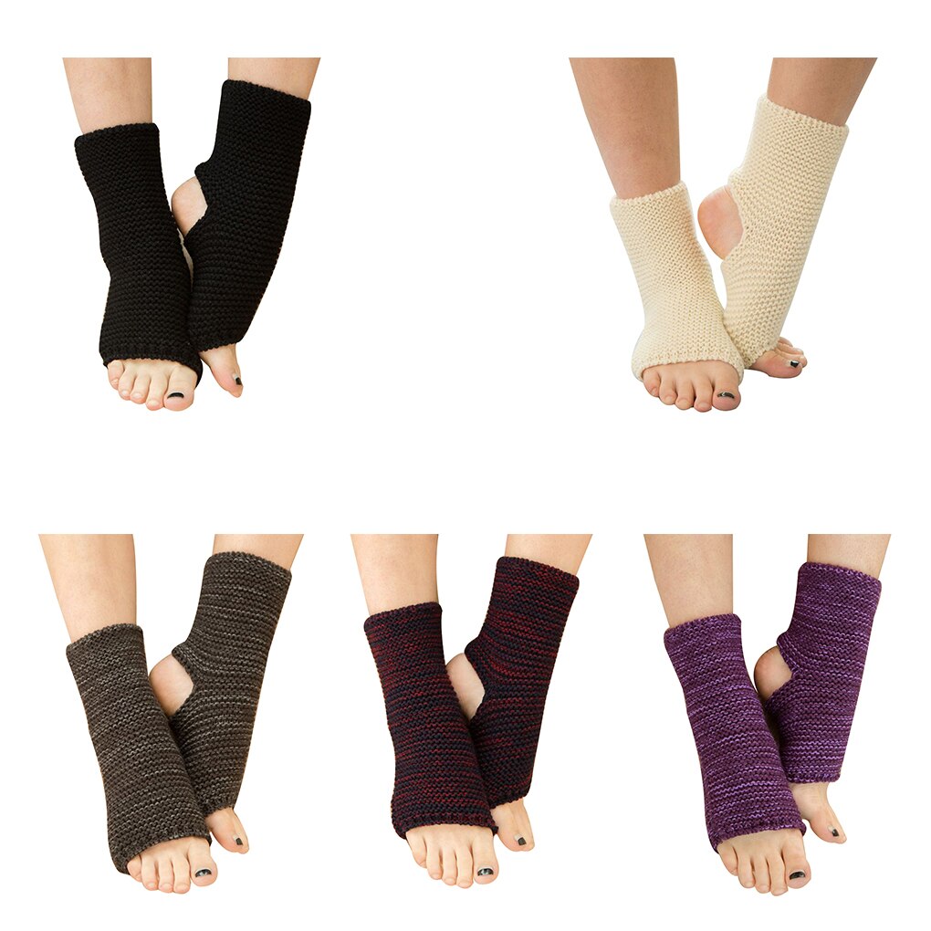 1 Pair Girls Ballet Latin Dance Leggings Women Winter Knitted Leg Warmers Children Kids Dance Ballet