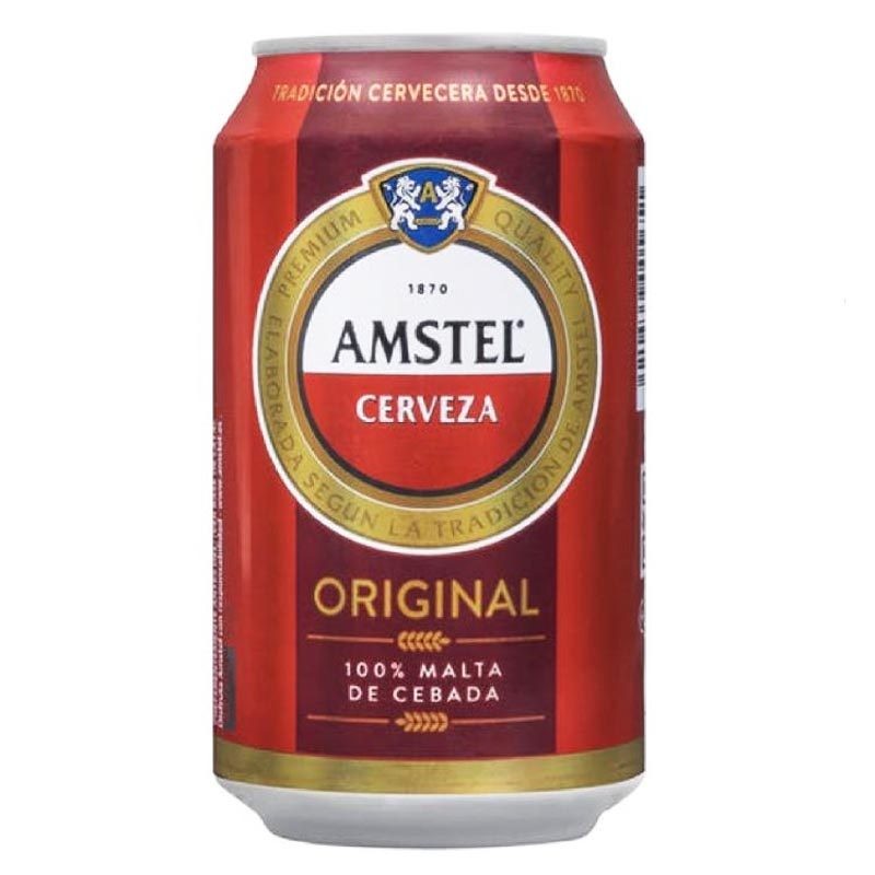 Pack de bière Amstel Original 8 canettes 33 cl