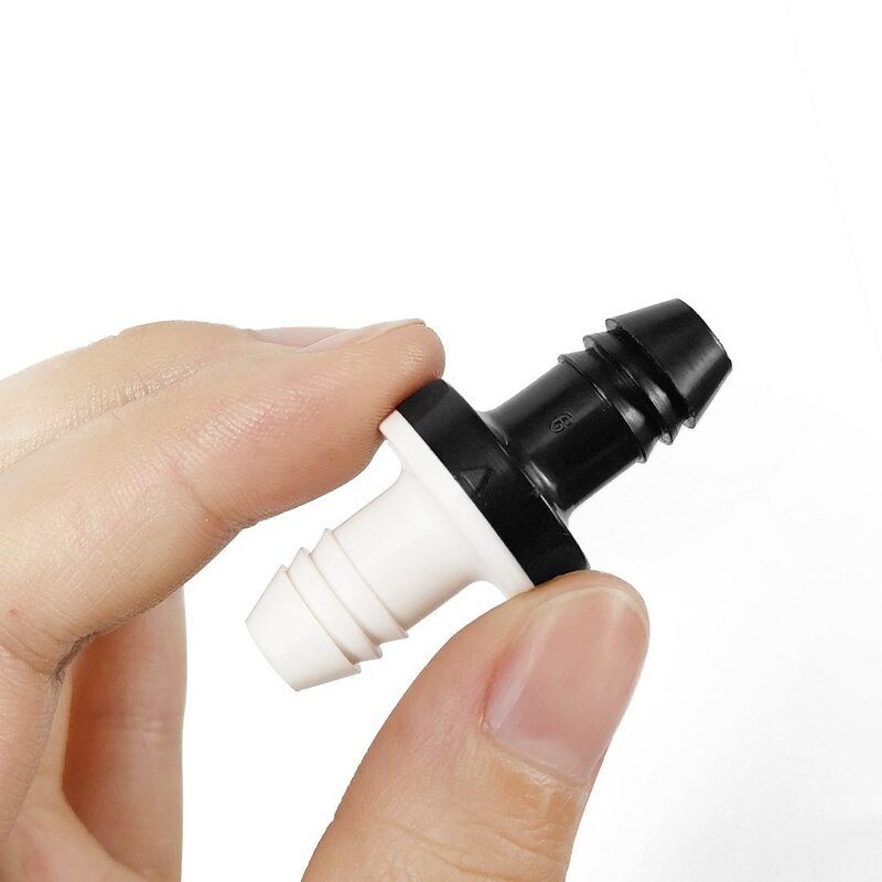 2Pcs 3/8 inch 10Mm Inline Abs One Way Water Non Return Check Valve For Fuel Gas Liquid Air