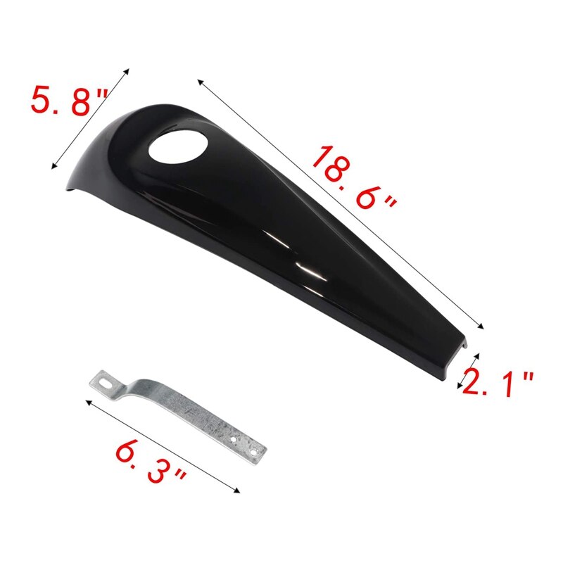 Motorcycle Fuel Tank Cover Dash Console Gas Tank Cap for Touring Electra Glide Road Glides Street Glide