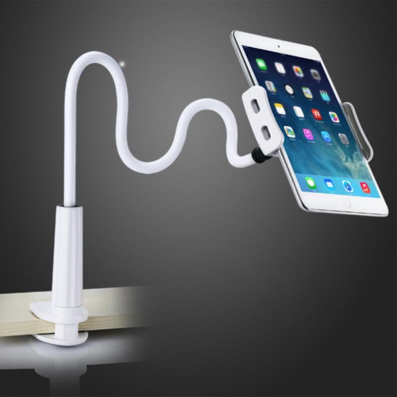 Luie mobiele telefoon standhouder telefoon houder rekbaar houder telefoon flexibele lange arm luie telefoon houders klem bed