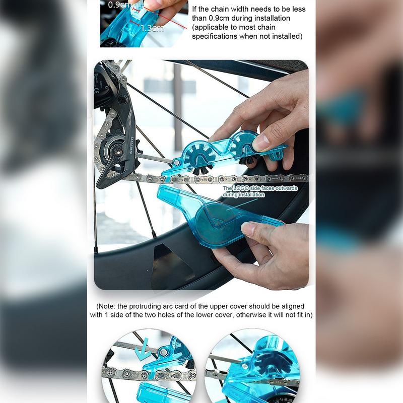 Kjedevasker for Sykkel Motorsykkel Rengjøringsverktøy Vedlikehold