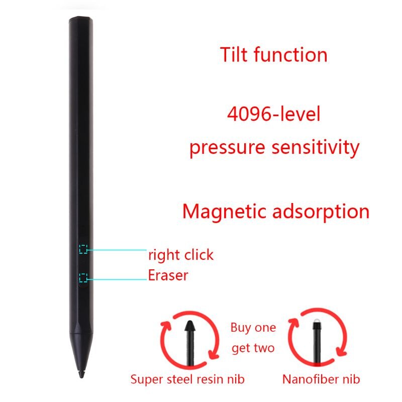 Stylus pen til overflade pro 3 4 5 6 7 overflade go book laptop til overfladeserier