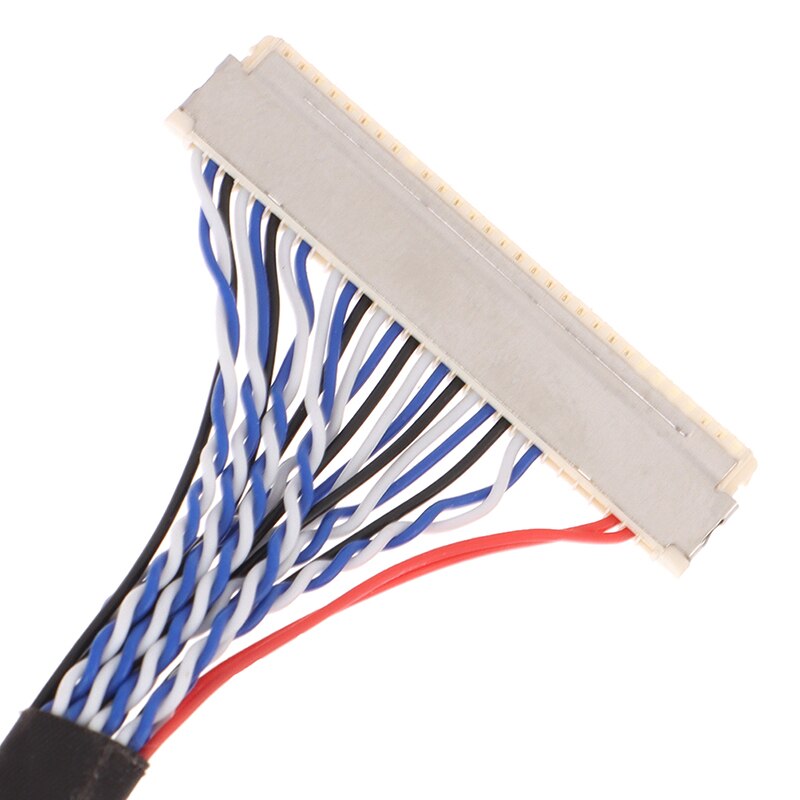 LVDS Cable FIX-30P-S6 30pin Double 2 Ch 6-bit Dual 6bit LCD Panel Screen Cable Line