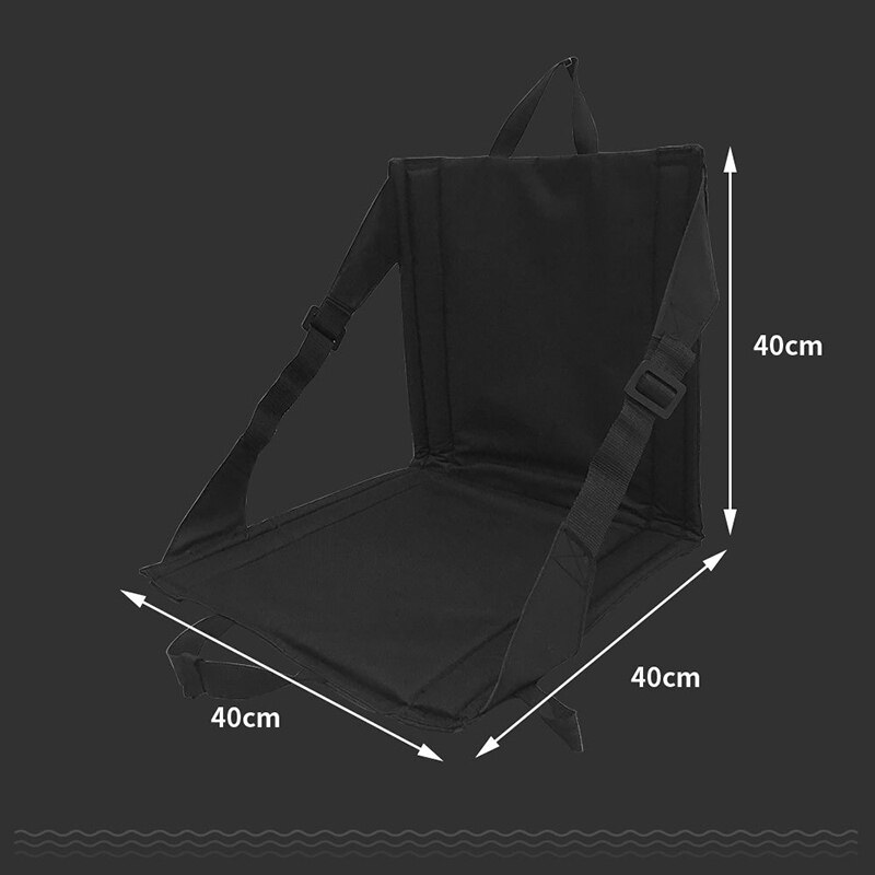 Outdoor Opvouwbare Fauteuil Rugleuning Stoel Draagbare Zachte Vouwen Camping Paniek Vissen Seat Stoel Tuin Reizen Opslag Spijkeren