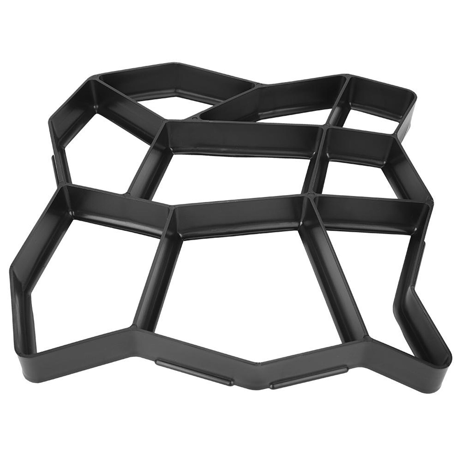 Walk Maker Concrete Molds DIY Paving Pavement Stepping Stone Molds for Lawn Yard Garden