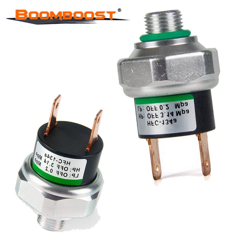 Universal 11mm for Air Conditioning A/C System Binary Universal Pressure Sensor High / Low Side valve Switch