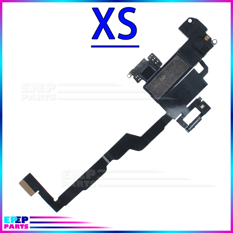 1Stck Hörer Mit Nähe Licht Sensor biegen Kabel Für iPhone X XR XS 11 11Profi 12 12Mini 12Profi max Ohr Lautsprecher: XS
