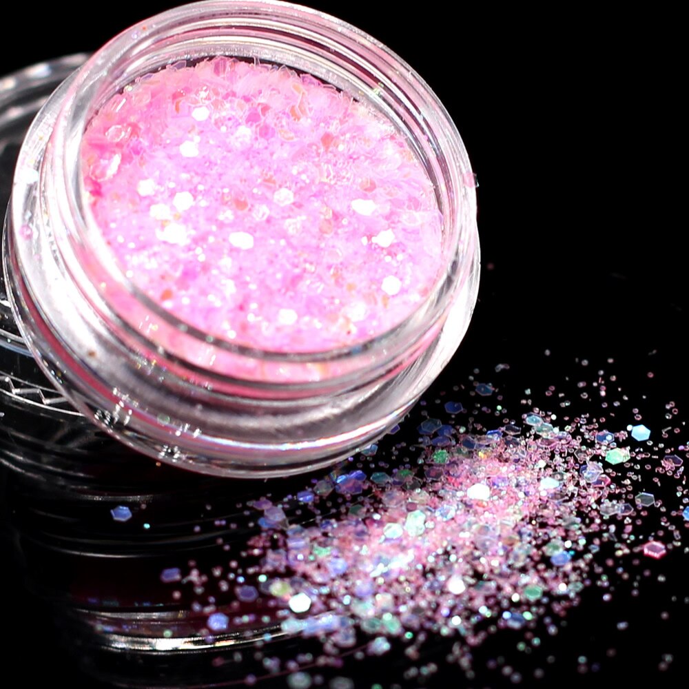 1 stk lyseblå farve neglesten ab farve rhinestone uregelmæssige perler manicure til negle kunst dekorationer krystaller: 8