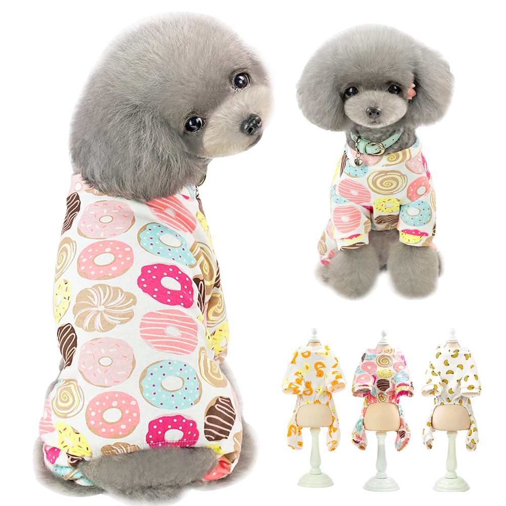 Pyjama pour petit chien, vêtement mignon et doux pour animaux de compagnie, combinaison pour petit chien, Chihuahua, chat, chiot