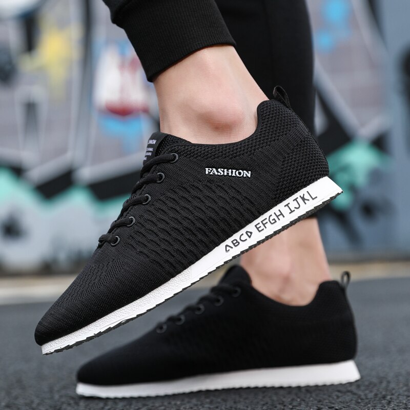Offre spéciale nouvelles chaussures de Tennis pour hommes respirant baskets Jogging chaussures de Sport confort gymnase Fitness mâle marche Sport chaussures