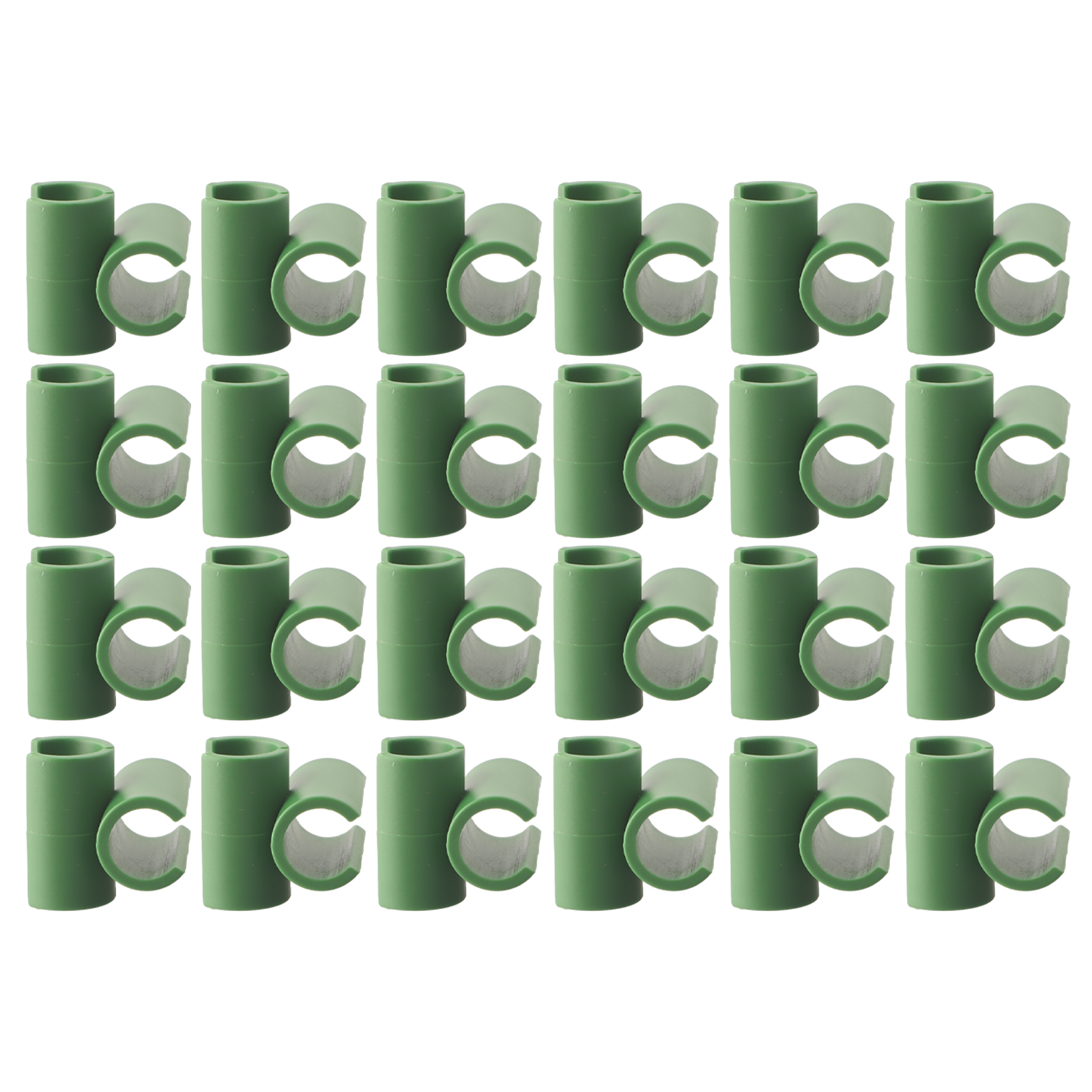 50 stücke 11/16/20mm Pflanzen gitter Pfahl clips für feste Rahmens tange Gewächshaus folien halterungen Stangen verbinder Kletter pergola: M