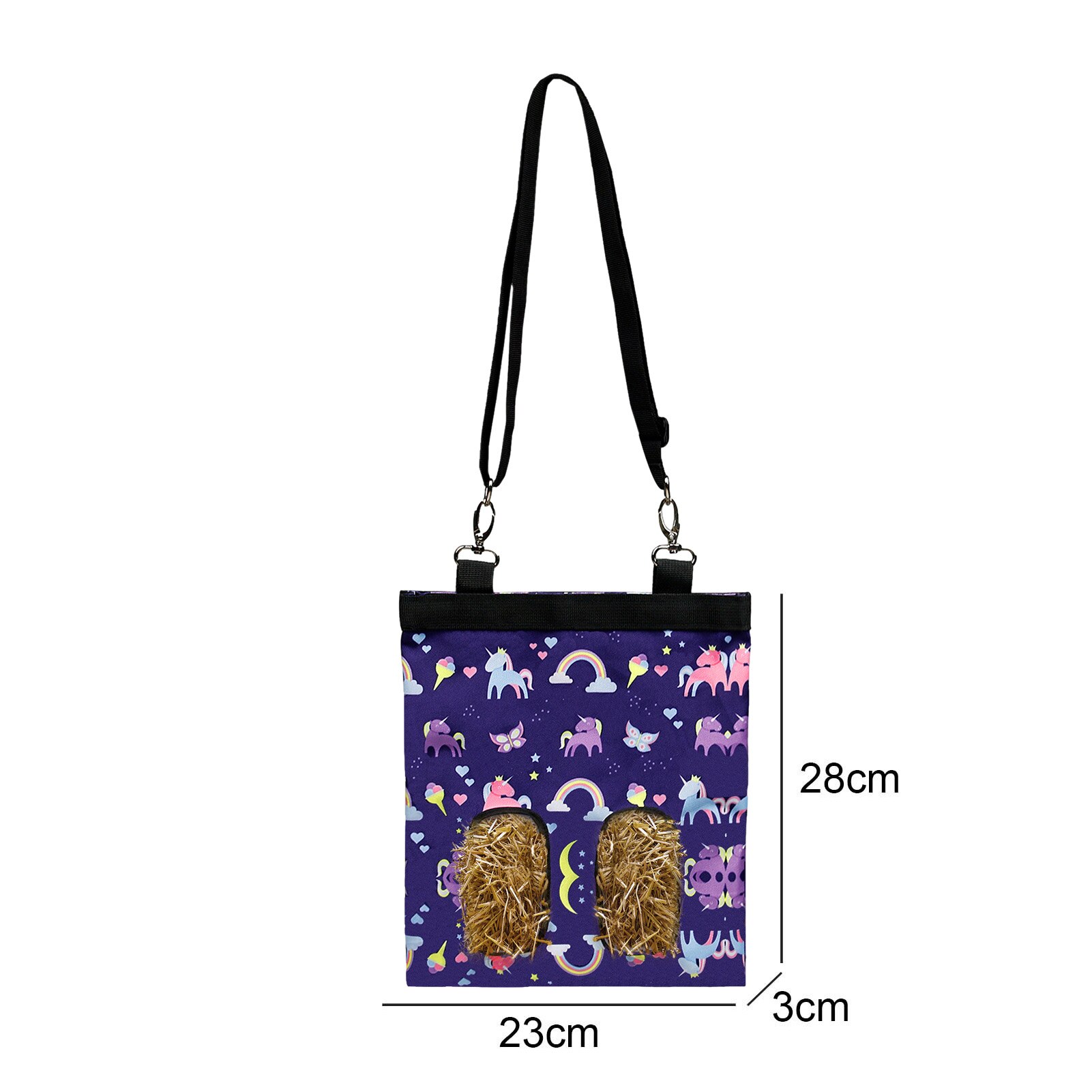 Hay Bag Hanging Pouch Feeder Holder Feeding Dispenser Container For Rabbit Guinea Pig Small Animals Pet Small Animal Supplies: 03