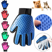 5 farben Handschuh Für Katzen Hunde Pflege Kämme Pet Haar Entferner Haarbürste Für Kleine Medium Große Tiere Liefert Pet Accessoies