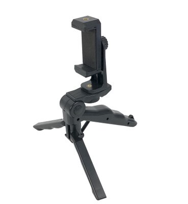 Mini Statief Houder Handheld Stabilizer Telefoon Clip Mount Uitschuifbare & Draaibaar voor Iphone Samsung Huawei Xiaomi yi Action Camera: Default Title