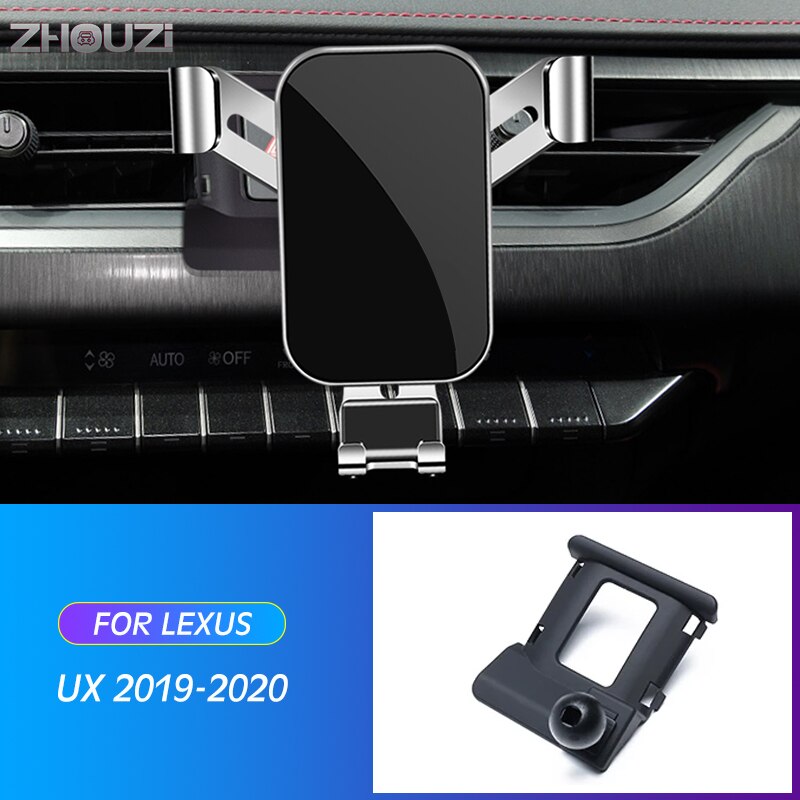 Car Mobile Phone Holder Mounts Stand GPS Gravity Navigation Bracket For Lexus ES LS NX RX UX 200 250 260 300 500 Car Accessories: For UX 19-20