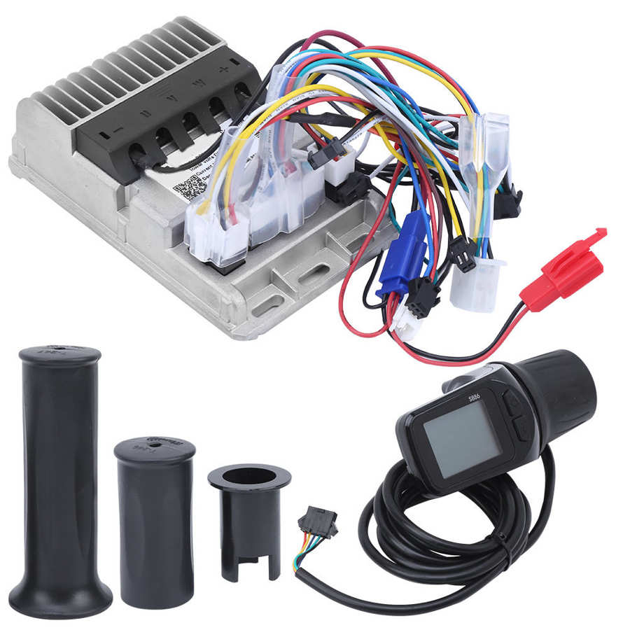 Brushless Controller Instrument 36/48V 500W Electric Tricycles 3‑mode Sinusoid Brushless Controller Instrument LCD Set
