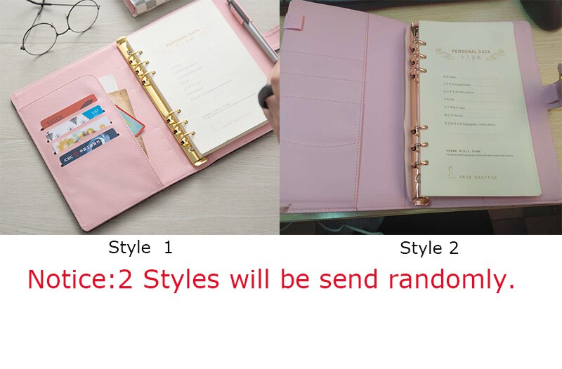 A5 Notebook Losbladige Hoogwaardige Lederen Cover Lattice Notebook & Journal Schedule Boek Notebook Lederen Case