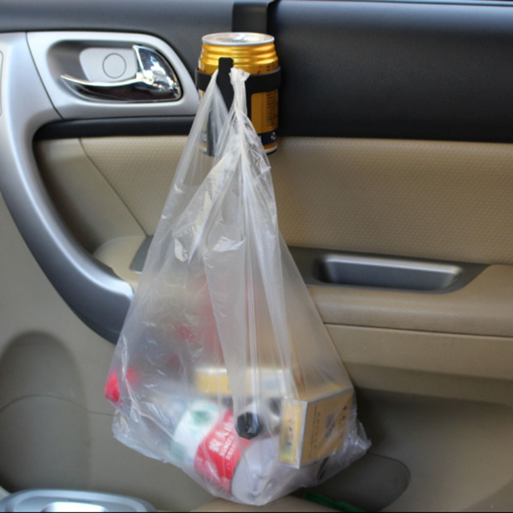 Black Auto Car Vehicle Cup Can Drink Bottle Holders Container Hook For Truck Interior, Window Dash Mount