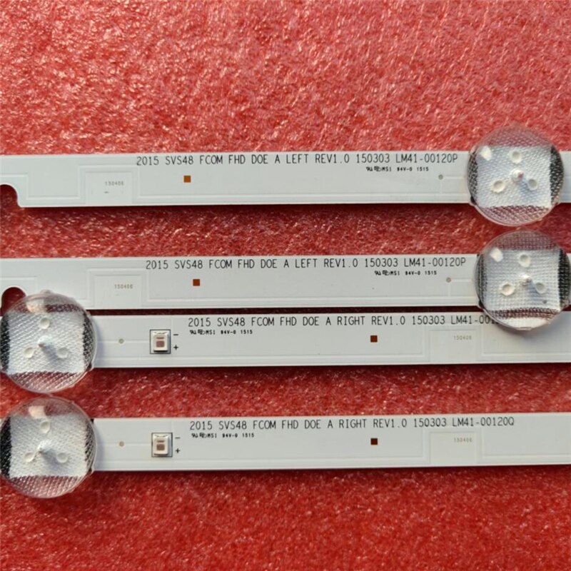Listwa oświetleniowa doprowadziło dla Samsung BN96-37296A 37297A 2015 SVS48 FCOM V5DN-480SMA-R4 480SMB-R4 LM41-00120P UN48J5200 UN48J5000AF