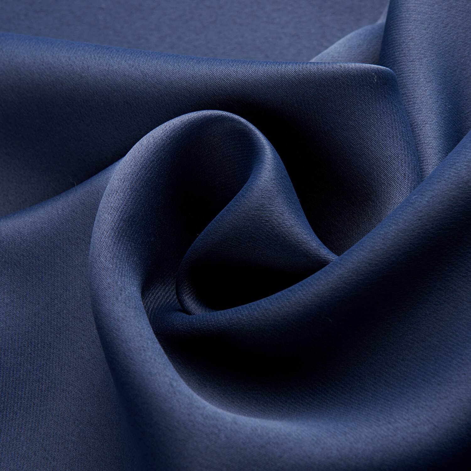Ren farve gardin mørkeblå soveværelse skygge klud gardin bløde husholdningsartikler hjem tekstilprodukter