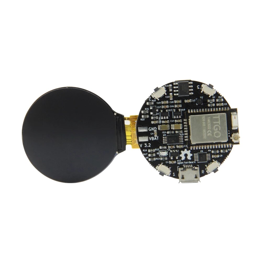 LILYGO®& Pauls_3d_Dinge offen-Smartwatch T-Mikro32 ESP32 WIFI/Bluetooth für arduino