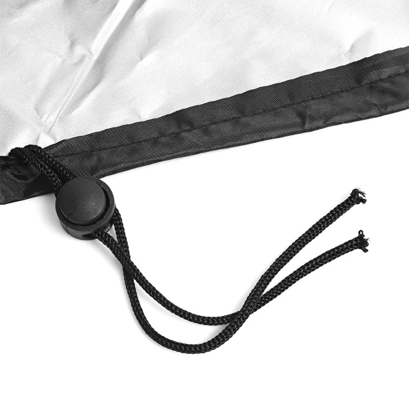 Couverture de tondeuse à gazon imperméable couverture de gril de tracteur 191cm x 100cm x 50cm Protection UV N84C