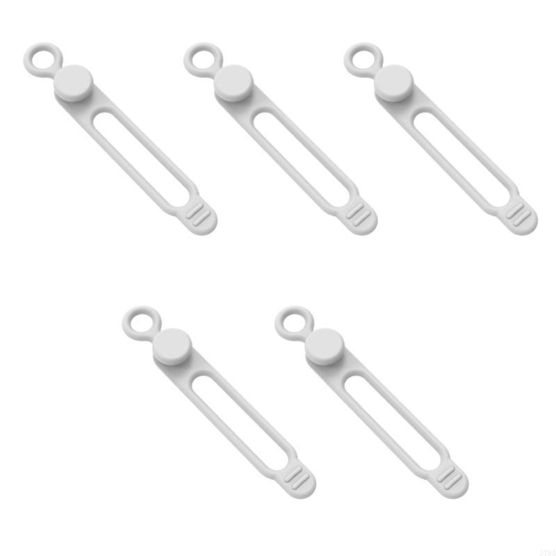 J78a genanvendelige kabelstropper, kabelbinder, kabelledningsorganisatorer til køkkenkontoret: Blå