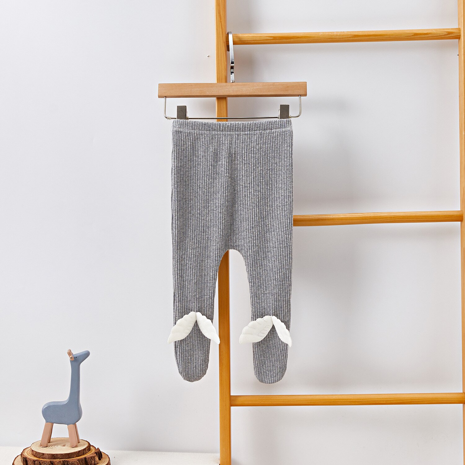 Pantimedias de una sola pieza para niña con alas de Ángel de princesa, pantalones nuevos de estilo para primavera y otoño, medias de encaje: GZ73gray / 24 meses