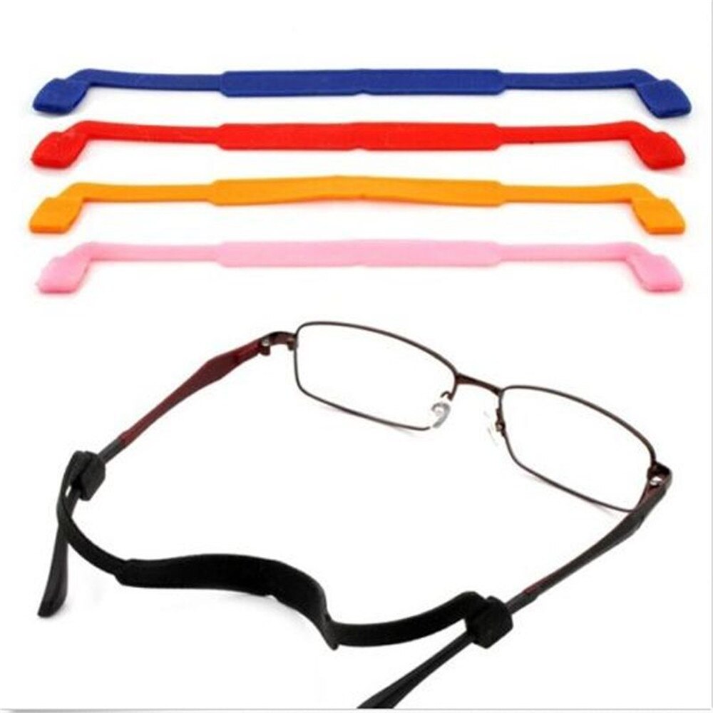 Correa magnética para lentes de silicona para gafas de sol, banda deportiva, soporte de goma elástica, Correa fija para gafas