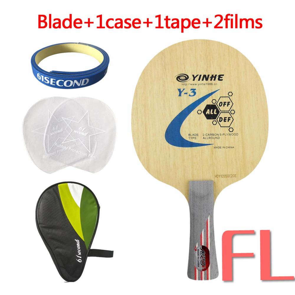 Original Yinhe Milky Way Galaxy Y-3 Y3 Y 3 table tennis pingpong blade: FL with H 1case